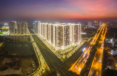 Ảnh dự án ban đêm