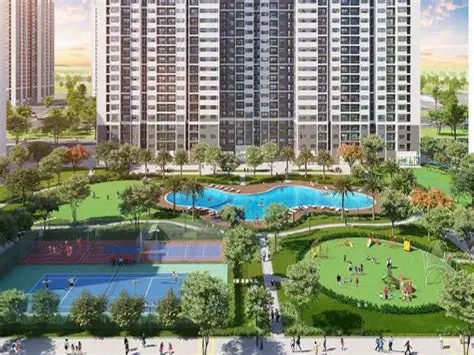 1 PN + 1, Tòa S1.02, khu The Rainbow, Vinhomes Grand Park