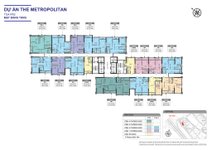 Layout mặt bằng tòa PR2