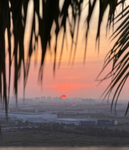 hoàng hôn view nhà