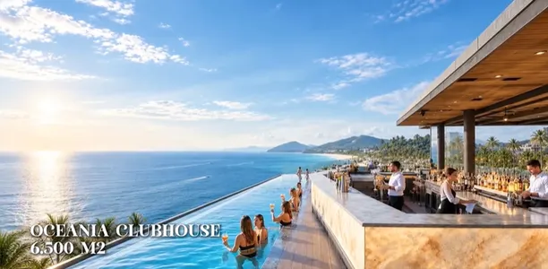 Tổ hợp ẩm thực & Giải trí sang trọng Oceania Clubhouse (6.500m²)
