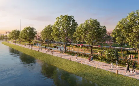 Spring Park - Công viên chạy bộ mùa xuân 