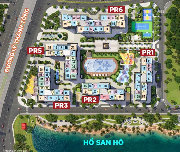 2 PN, Tòa PR5, khu Paris, Vinhomes Ocean Park