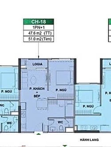 1 PN + 1, Tòa LD2, khu London, Vinhomes Ocean Park