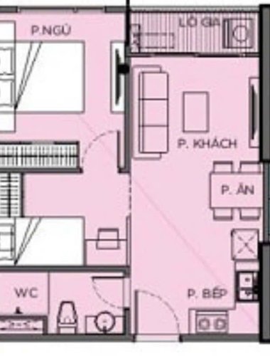 1 PN + 1, Tòa BS7, khu The Beverly Solari, Vinhomes Grand Park