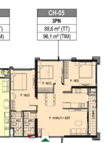 3 PN, Tòa PR6, khu Paris, Vinhomes Ocean Park