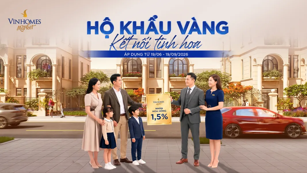 ÁP DỤNG ĐẾN 19/09/2026: GIỚI THIỆU LIỀN TAY - THƯỞNG NGAY 1,5% GIÁ BÁN