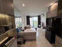 bếp và phòng khách