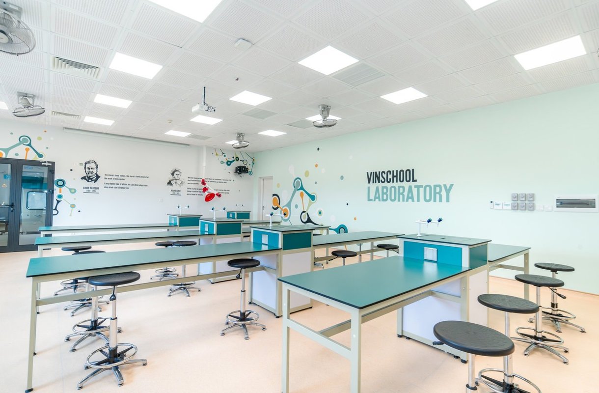 Phòng thí nghiệm trường Vinschool Ocean Park 2