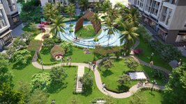 Hình ảnh phối cảnh tiện ích phân khu