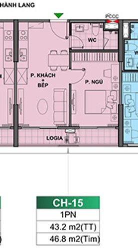 1 PN, Tòa BE2, khu The Beverly, Vinhomes Ocean Park