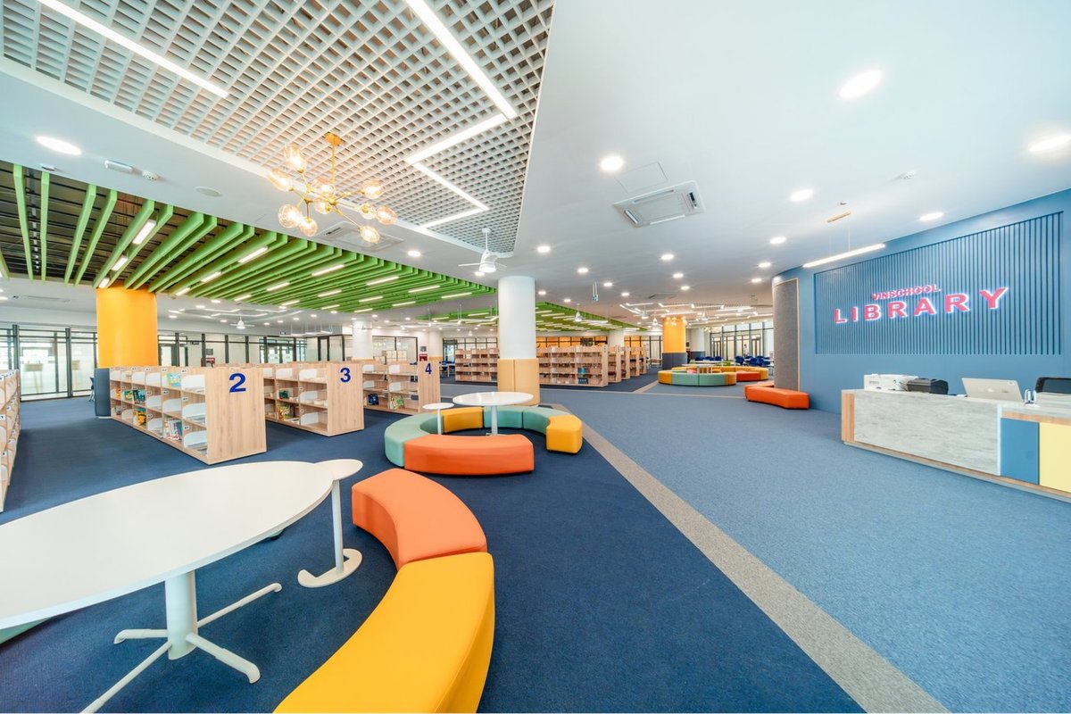 Thư viện trường Vinschool Ocean Park 2