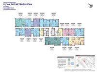 Layout mặt bằng tòa PR2