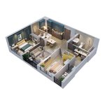 Layout mặt bằng căn