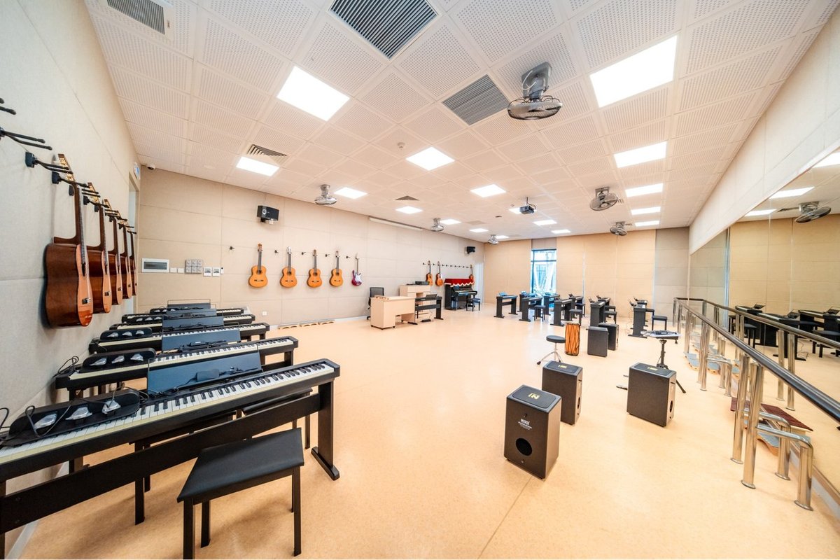 Phòng học nhạc trường Vinschool Ocean Park 2