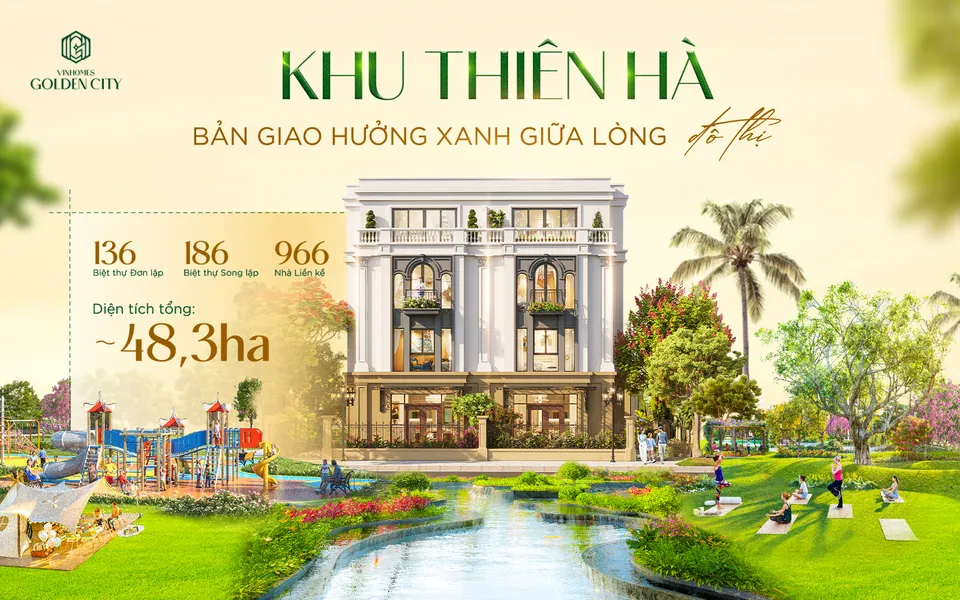 Khu Thiên Hà - Chốn an yên đánh thức mọi giác quan của cư dân tinh hoa