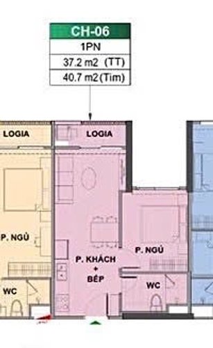 1 PN, Tòa LD1, khu London, Vinhomes Ocean Park