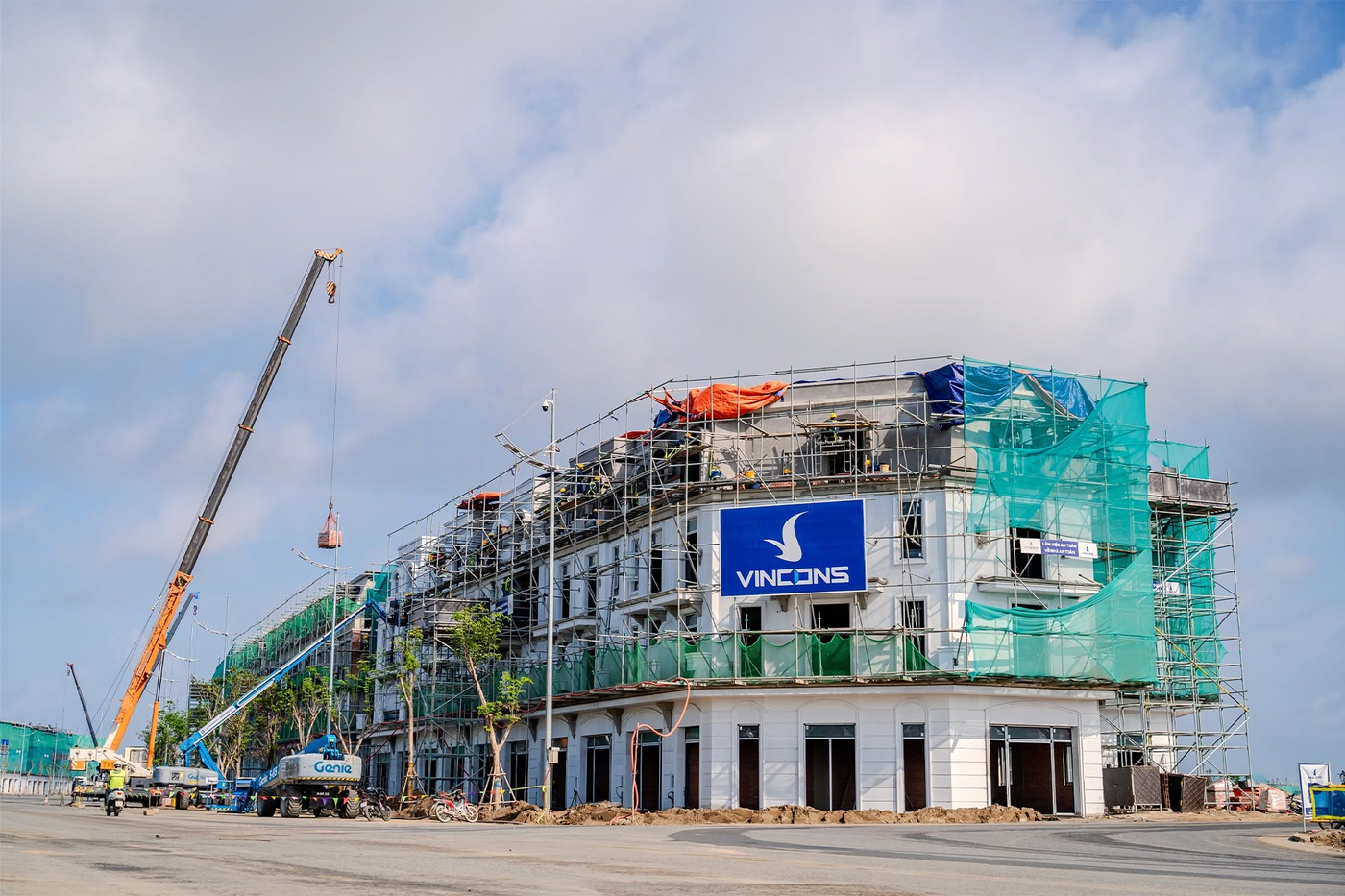 Nhà liền kề Vịnh Ngọc Green Paradise đang hoàn thiện tháng 6 năm 2026