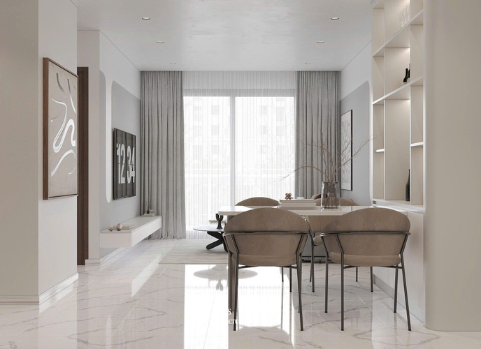 2 PN, Tòa BE2, khu The Beverly, Vinhomes Grand Park