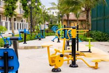 Ảnh thực tế nội khu Cọ Xanh 
