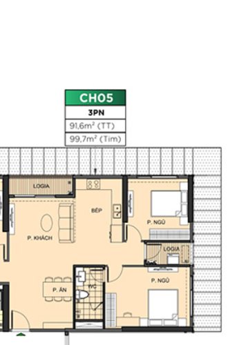 3 PN, Tòa ZR2, khu The Zurich, Vinhomes Ocean Park