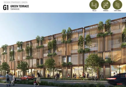 Bộ sưu tập kiến trúc phủ xanh tại Vinhomes Green Paradise (Ảnh phối cảnh)
