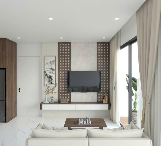 2 PN + 1 (2 Toilet), Tòa GH6, khu Glory Heights, Vinhomes Grand Park