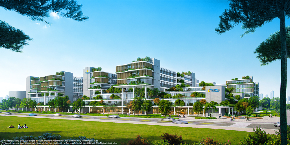 Phối cảnh Bệnh viện Vinmec Cần Giờ do Vinhomes Market công bố