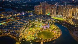 Vinhomes GrandPark về đêm