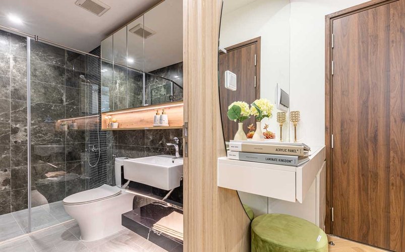 1 PN, Tòa ZR1, Phân khu The Zurich, Vinhomes Ocean Park