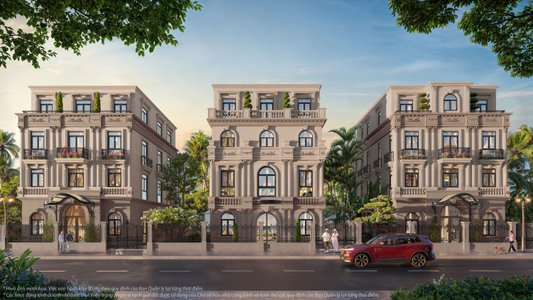 PHỐI CẢNH ĐƠN LẬP PHÂN KHU HOÀNG THÀNH
