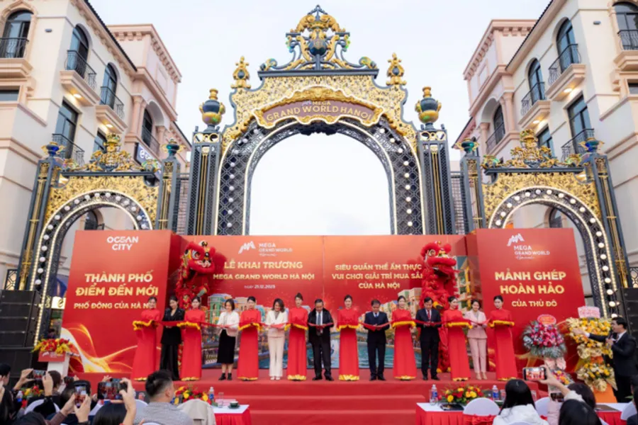 Khai trương quần thể Mega Grand World Hà Nội