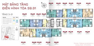 Mặt bằng tòa S9.01