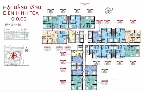 Mặt bằng tòa S10.03
