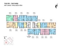 Layout mặt bằng tòa PR1