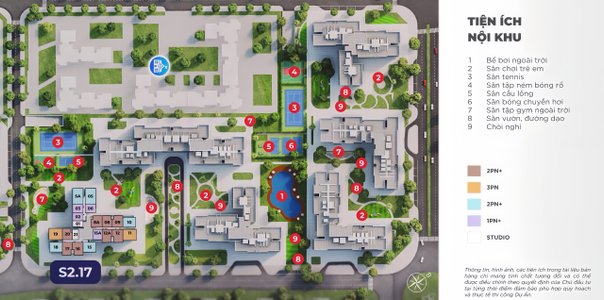 Tiện ích tòa S2.17 - The Sapphire