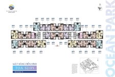 Layout mặt bằng tòa S2.03 - The Sapphire