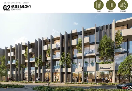 Bộ sưu tập kiến trúc phủ xanh tại Vinhomes Green Paradise (Ảnh phối cảnh)