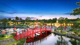 Hình ảnh phối cảnh tiện ích phân khu