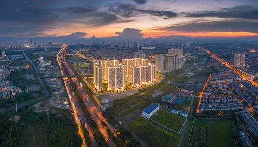 Toàn cảnh dự án buổi chiều