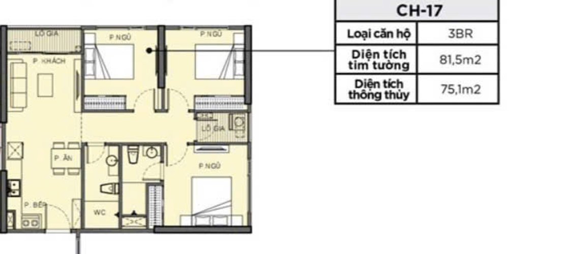2 PN (1 Toilet), Tòa S1.02, khu The Rainbow, Vinhomes Grand Park