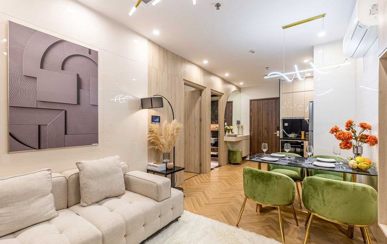 1 PN, Tòa ZR1, Phân khu The Zurich, Vinhomes Ocean Park