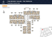 Mặt bằng tầng Beverly Solari