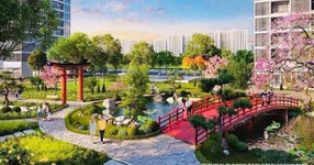 Phối cảnh khu Origami